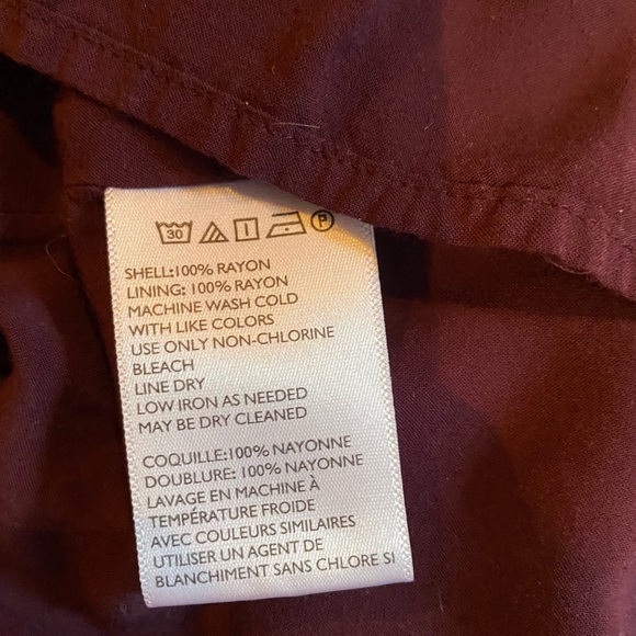 Ecote Red Floral Open Back Shift Dress - Picture 4 of 5